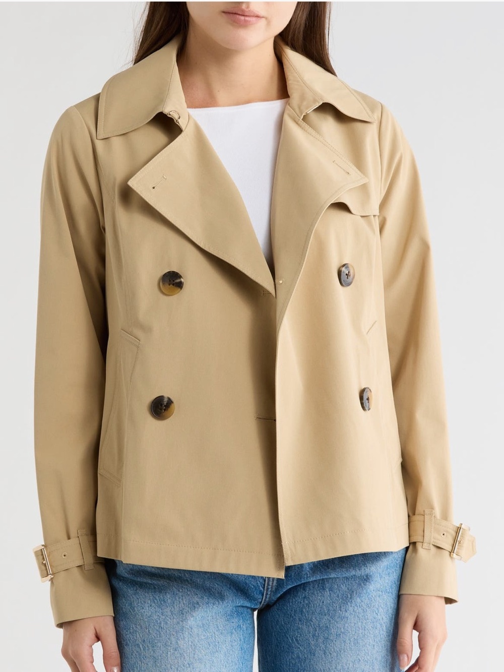 NEW Michael Kors The Short Trench Coat